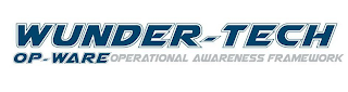 WUNDER-TECH OP-WARE OPERATIONAL AWARENESS FRAMEWORK logo