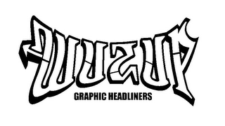 WUZUP GRAPHIC HEADLINERS logo