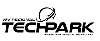 WV REGIONAL TECHPARK INNOVATION. SCIENCE. TECHNOLOGY logo