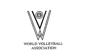 WV WORLD VOLLEYBALL ASSOCIATION logo