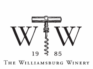 WW 1985 THE WILLIAMSBURG WINERY