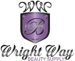 WW B WRIGHT WAY BEAUTY SUPPLY logo