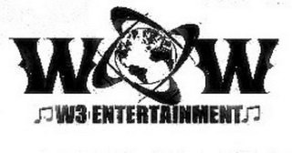 WW W3 ENTERTAINMENT logo