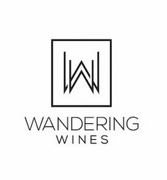 WW WANDERING WINES logo