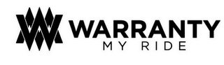 WW WARRANTY MY RIDE logo