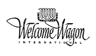 WW WELCOME WAGON INTERNATIONAL 1928 logo