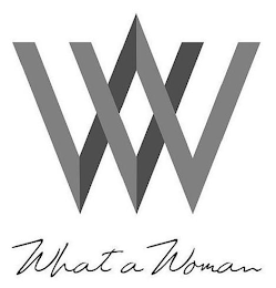 WW WHAT A WOMAN logo