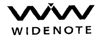 WW WIDENOTE logo