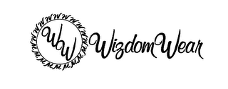 WW WIZDOM WEAR logo