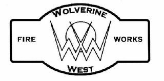 WW WOLVERINE WEST FIRE WORKS logo