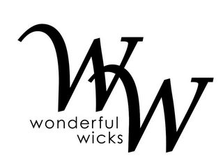 WW WONDERFUL WICKS logo