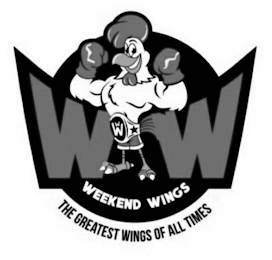 WW WW WEEKEND WINGS THE GREATEST WINGS OF ALL TIMES logo