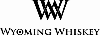 WW WYOMING WHISKEY logo