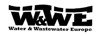 W&WE WATER & WASTEWATER EUROPE logo
