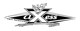 WWF AXXESS THE FAN FESTIVAL logo