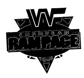 WWF EUROPEAN RAMPAGE TOUR logo