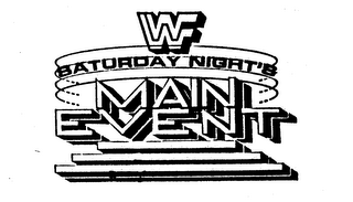 WWF SATURDAY NIGHT'S MAIN EVENT logo