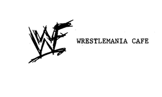 WWF WRESTLEMANIA CAFE logo