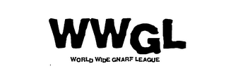 WWGL WORLD WIDE GNARF LEAGUE AND DESIGN logo