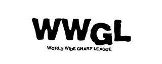 WWGL WORLD WIDE GNARF LEAGUE AND DESIGN logo