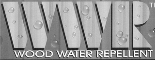 WWR WOOD WATER REPELLENT logo