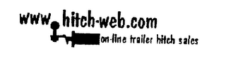 WWW HITCH-WEB.COM ON-LINE TRAILER HITCH SALES logo