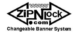 WWW ZIP N LOCK.COM CHANGABLE BANNER SYSTEM logo