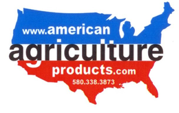 WWW.AMERICANAGRICULTUREPRODUCTS.COM 580.338.3873 logo