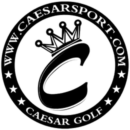WWW.CAESARSPORT.COM CAESAR GOLF logo