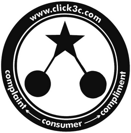 WWW.CLICK3C.COM COMPLAINT CONSUMER COMPLIMENT logo