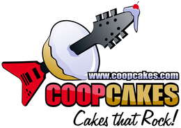 WWW.COOPCAKES.COM COOPCAKES CAKES THAT ROCK! logo