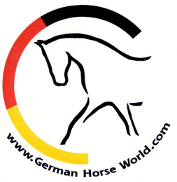 WWW.GERMAN HORSE WORLD.COM logo
