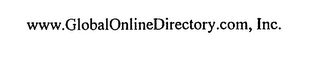 WWW.GLOBALONLINEDIRECTORY.COM, INC. logo