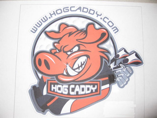 WWW.HOGCADDY.COM HOG CADDY logo