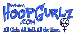 WWW.HOOPGURLZ.COM - ALL GIRLS. ALL BALL. ALL THE TIME. logo
