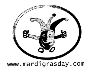 WWW.MARDIGRASDAY.COM logo