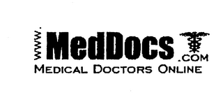 WWW.MEDDOCS.COM MEDICAL DOCTORS ONLINE logo