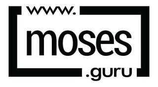 WWW.MOSES.GURU logo