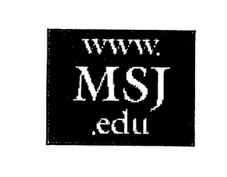 WWW.MSJ.EDU logo