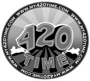 WWW.MY420TIME.COM 420 TIME logo