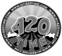 WWW.MY420TIME.COM 420 TIME logo