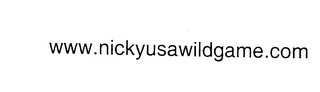 WWW.NICKYUSAWILDGAME.COM logo