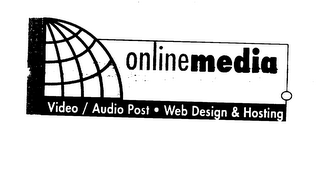 WWW.ONLM.COM ONLINEMEDIA INC VIDEO/AUDIO POST WEB DESIGN & HOSTING logo