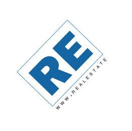 WWW.REALESTATE RE logo