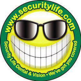 WWW.SECURITYLIFE.COM SECURITY LIFE DENTAL & VISION · WE'VE GOT YOU COVERED logo