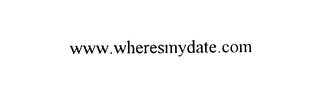 WWW.WHERESMYDATE.COM logo
