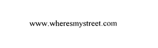 WWW.WHERESMYSTREET.COM logo