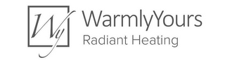 WY WARMLYYOURS RADIANT HEATING logo