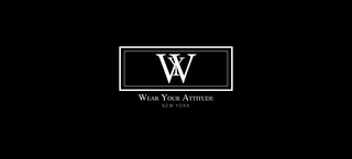 WYA WEAR YOUR ATTITUDE NEW YORK logo