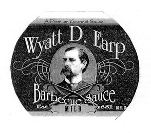 WYATT D.  EARP BARBECUE SAUCE logo